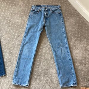 LEVI’S 501 High Waist Button Fly Jeans